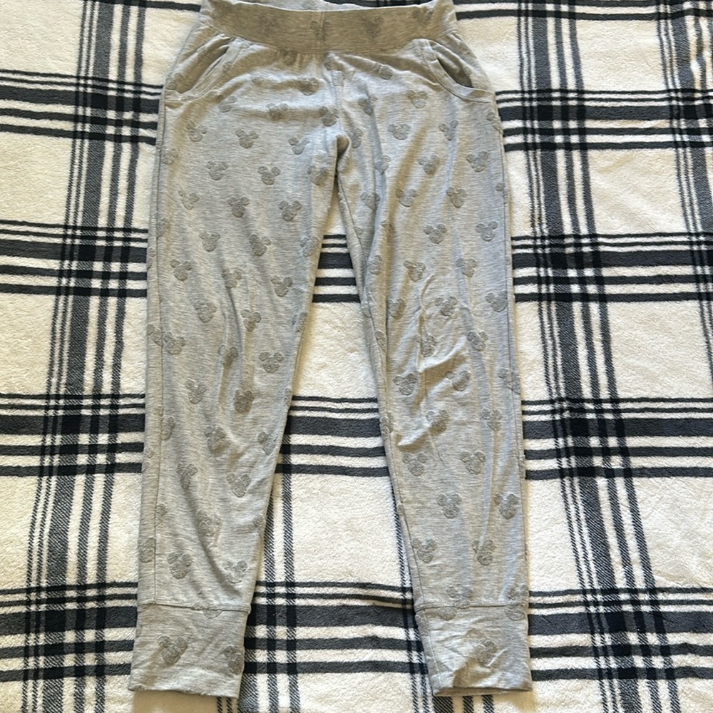Disney Gap Body gray Mickey Mouse loungewear pants size xs